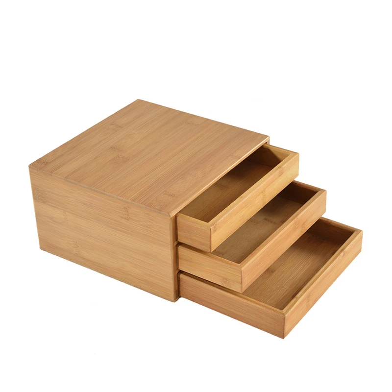 Натуральная бамбуковая коробка для пирожных из Пуэра деревянный поднос чая