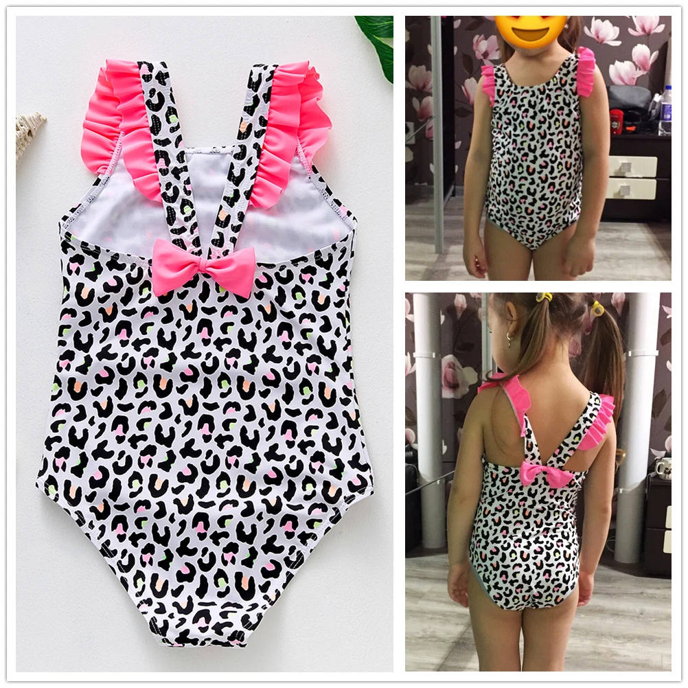 Новый 2021 детский купальный костюм для девочек От 2 до 12 лет одежда купания