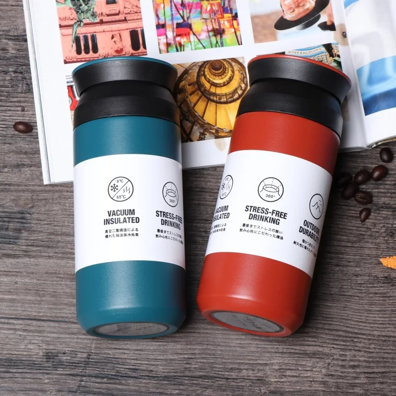 Компактный термос кружка бутылка вакуумные фляжки из нержавеющей стали
