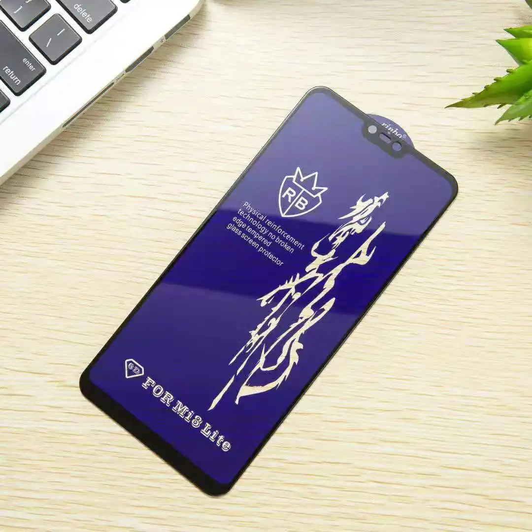 6D полное покрытие закаленное Стекло для Xiaomi mi 8 9 Honor 8lite A2 6X cc9 a3 протектор Стекло на POCO F1 Red mi 6 6Pro 5 Plus/Note 5, 6, 7, 8 Pro