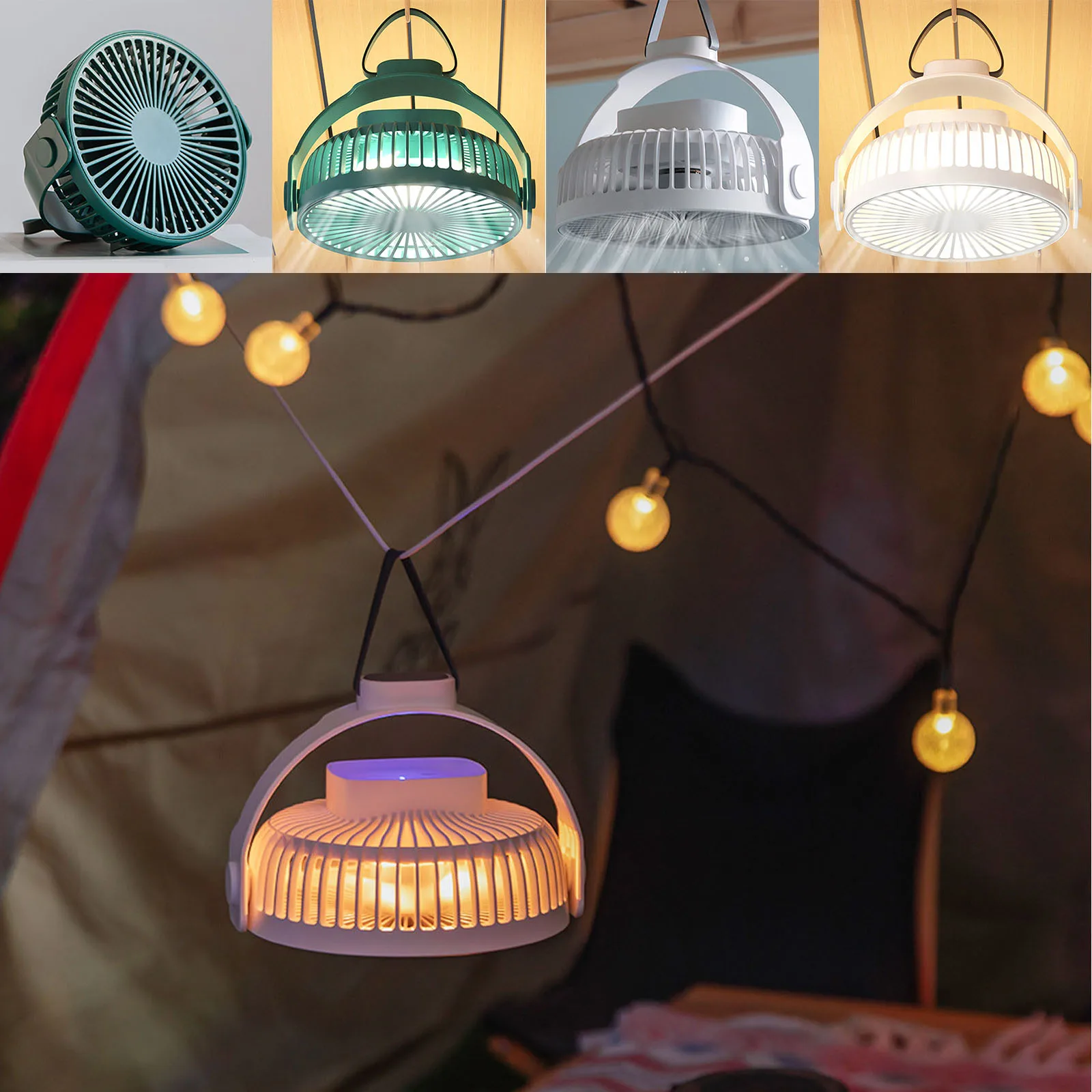 

Camping Desk Tabletop Air Cooling Summer Fan Portable Fan for Friends Family