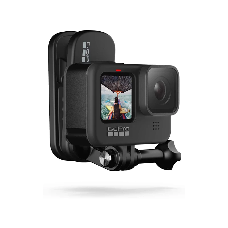 gopro magnetic swivel clip backpack strap mount quick clip mount for gopro hero 9 8 7 6 5 4dji xiaomi yi action cameras free global shipping