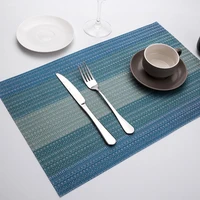 45x30cm pvc antiskid heat insulated cup mat kitchen dinning table bowl dish pad waterproof placemat kitchen tools