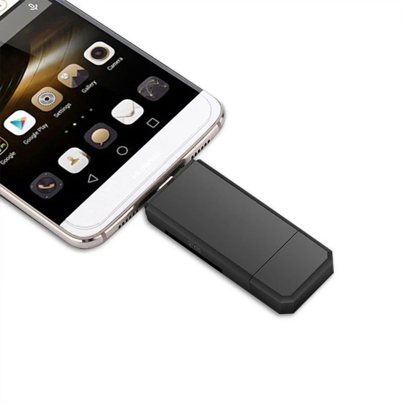 Оптовая продажа 3 в 1 OTG Type C кардридер Тип USB 2 0 микро комбо слота устройство для