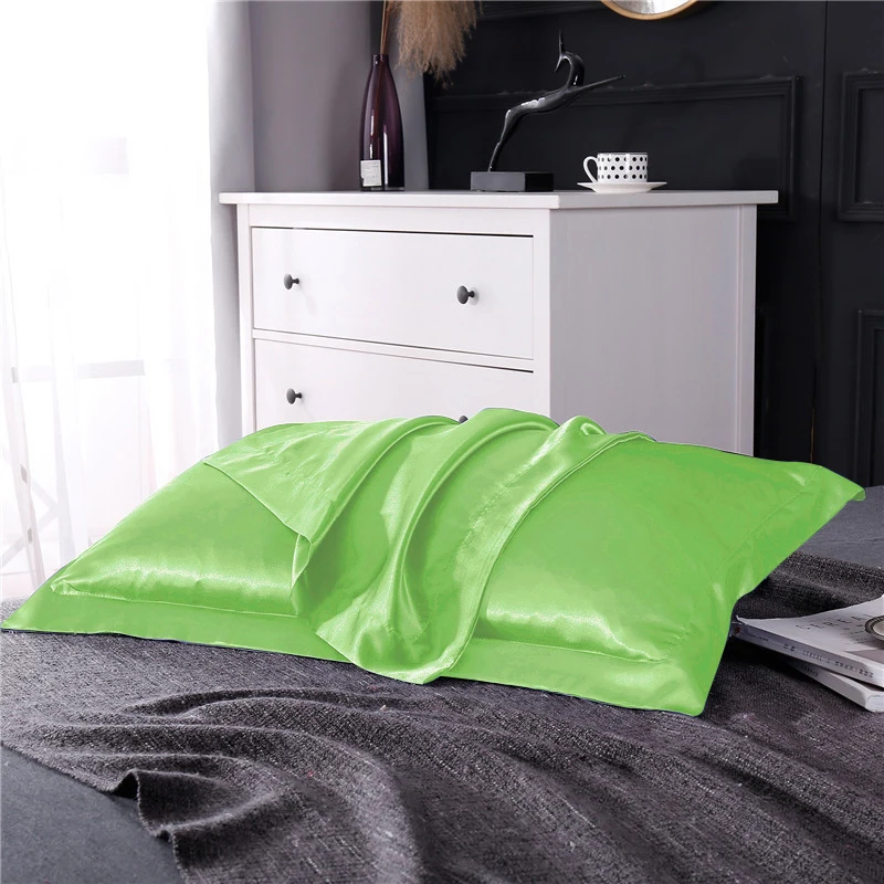 

Luxurious pillowcase 100% cotton satin pillowcase Luxurious simple and comfortable breathable pillowcase couple pillow case