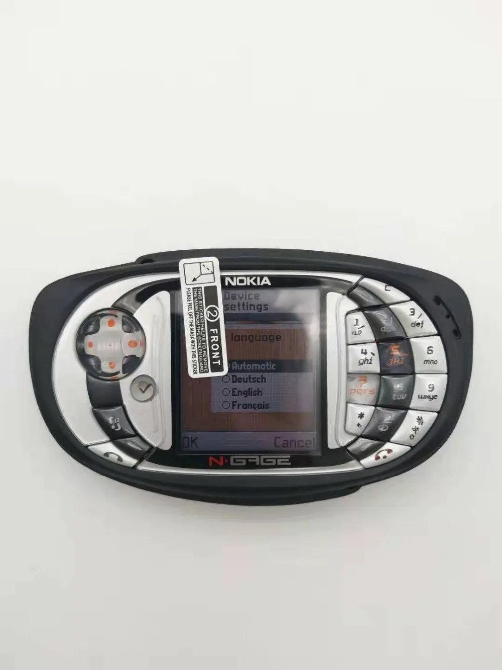 Разблокированный мобильный телефон Nokia N-gage QD Игры bluetooth многоязычный Восстановленный
