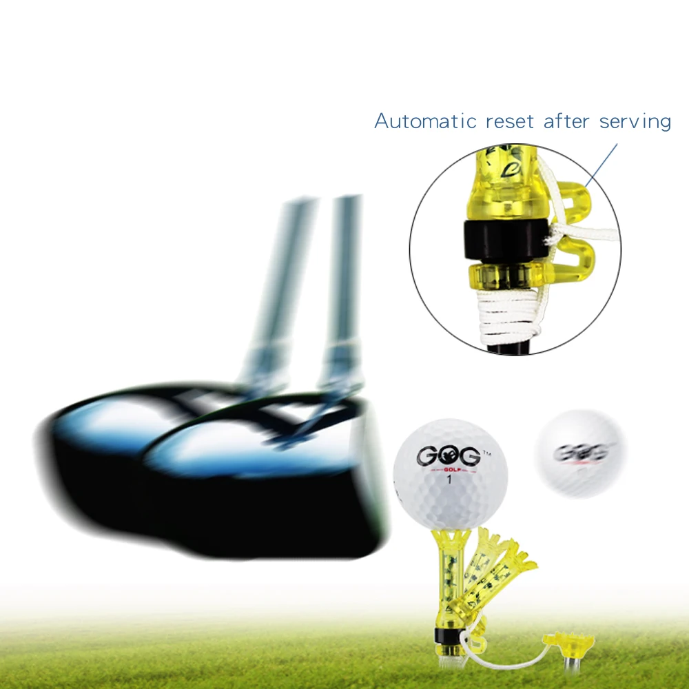 1 шт. магнитные пластиковые тройники для гольфа 70 мм/80 мм 360 градусов |