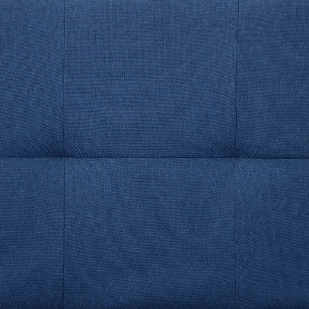 VidaXL Sova cama con dos almohadas de POLIESTER azul |