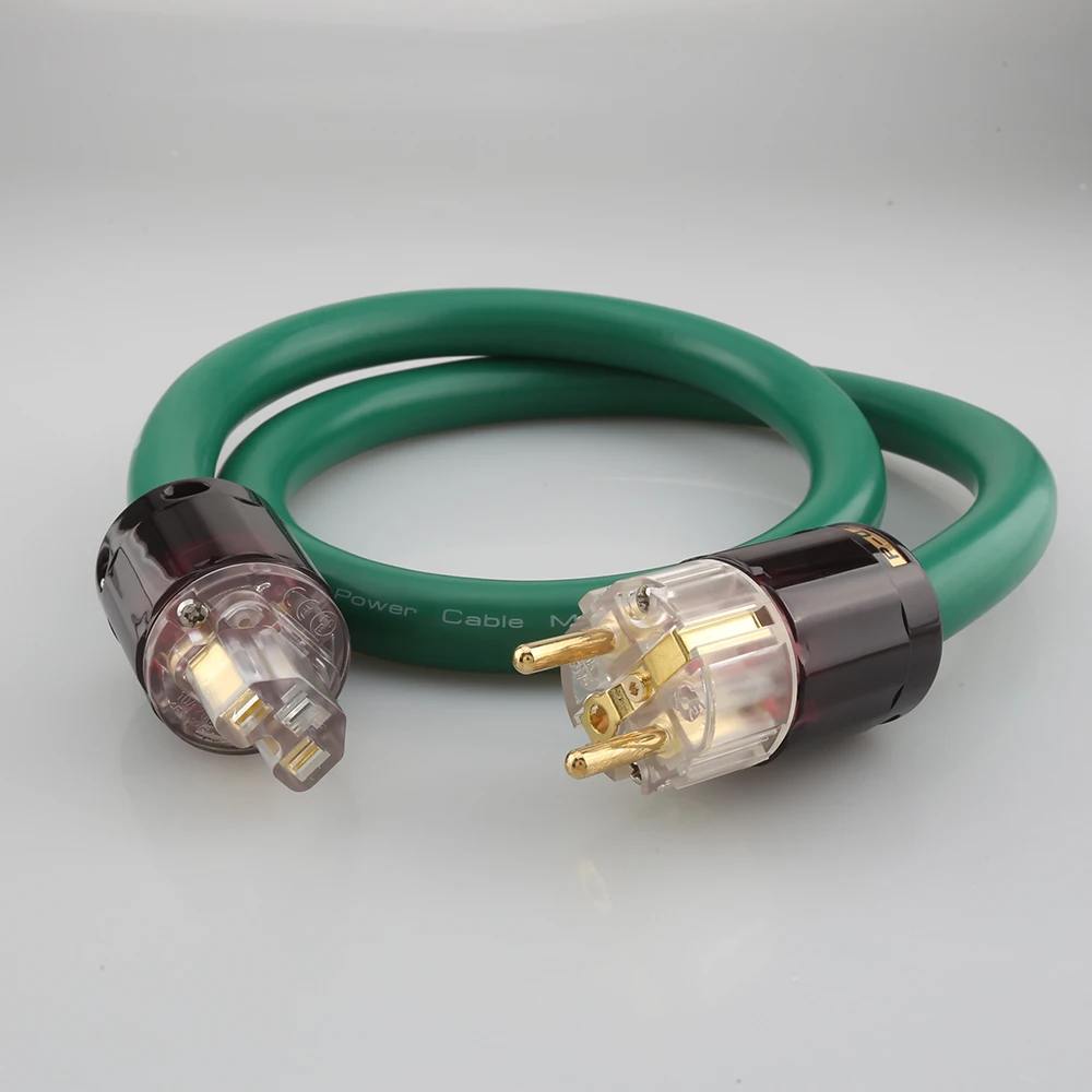 Hi-Fi 5. 0 5N кабель питания европейского стандарта медный и серебряный переменного
