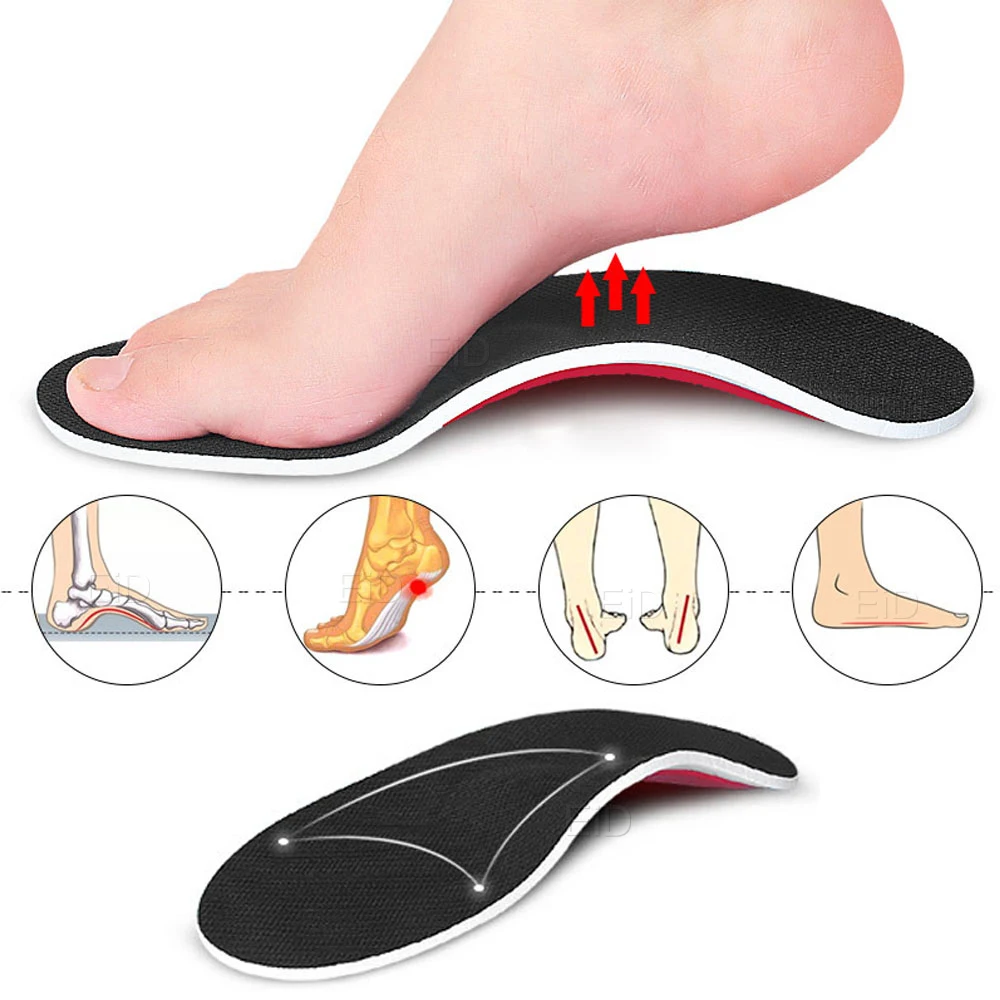 3D Orthotic insole for feet High Arch Support Insoles Arch Support Flat Feet Women Men orthopedic Foot pain Unisex dropshipping
