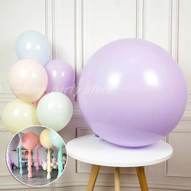 

New Style Matte Balloons Candy Color Latex Purple Balloon 5-36inch Ballons Party Decoration Birthday Wedding Scene DIY Design