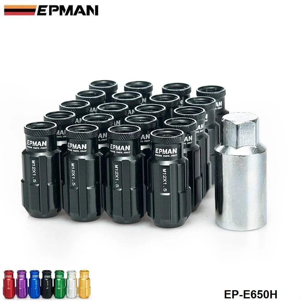 Оригинальные гайки для гоночного колеса M12X1.5/M12X1.25 рабочие с открытым