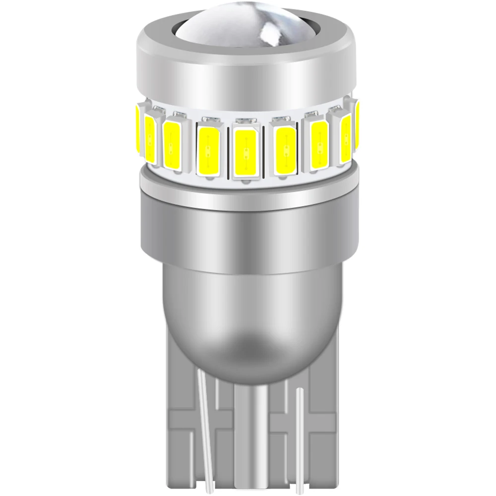 

T10 W5W Super Bright 3014 3030 LED Car Interior Reading Dome Light Marker Lamp 168 194 LED Auto Wedge Parking Bulbs DJ123