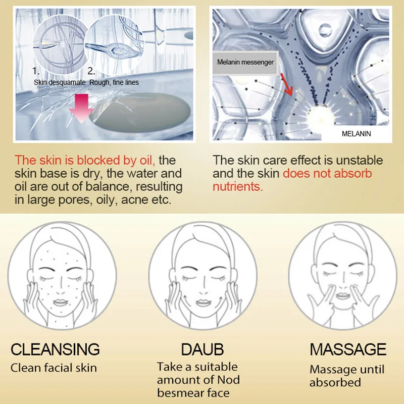 Улиточный крем увлажняет восполняет чистый анти чувствительный QRD88| |