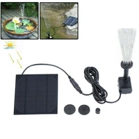 yonntech solar powered water panel fountain pump kit floating garden decorative pool pond watering