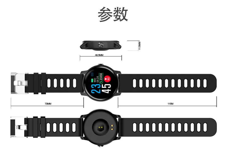 Фитнес-браслет с монитором кровяного давления уличные Смарт-часы пульсометром
