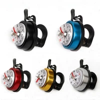 1PC Bicycle Bell Bike Compass Bicycle Bells Mountain Bike Handlebar Compass Ring Aluminum Cycling Bike Horn Bicycle Accessories
