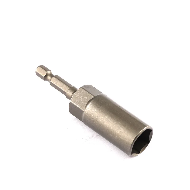 

6Pcs 6mm-17mm 80mm Length Extra Deep Bolt Nut Bit Set Metric 1/4 6.35mm Hex Shank Impact Socket Adapter for Power Tools