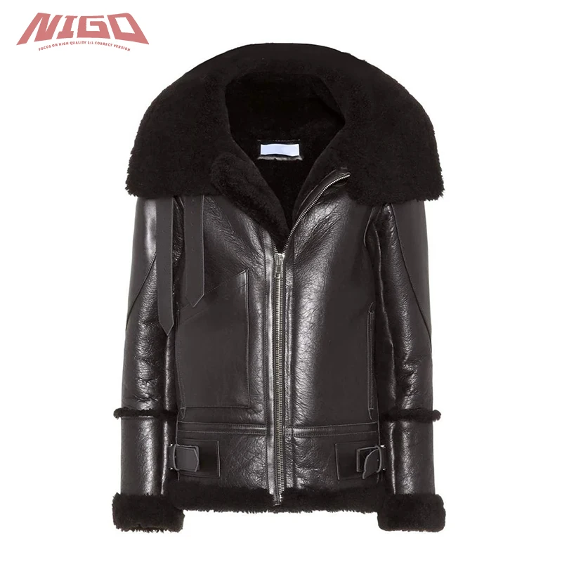 

NIGO BLCG 21ss кожаная куртка пальто # nigo878