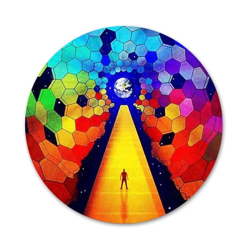 Значки с надписью Muse Band 58 мм значки металлические для украшения одежды рюкзака |