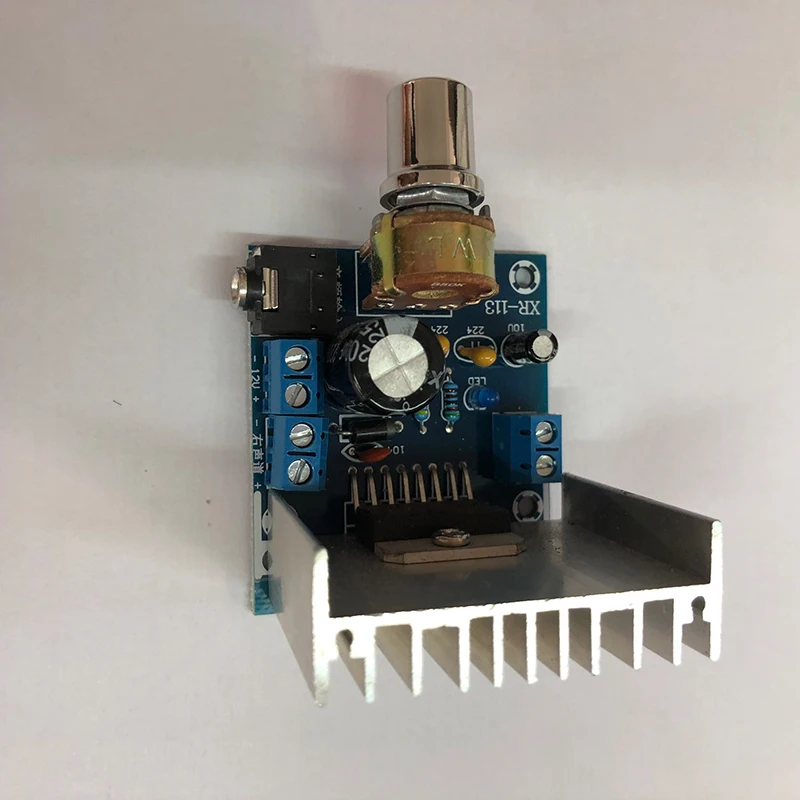 DC 8-18 V/2000mA TDA7297 15W+ 15W DC розетка цифровой аудио набор усилителей «сделай сам» двухканальный модуль Улучшенный радиатор для CRT ТВ Радио