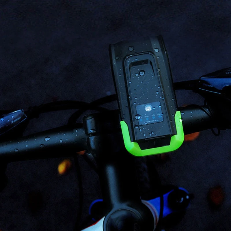 Встроенный велосипедный светильник с датчиком 2000 мАч умный флэш для