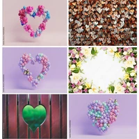 vinyl custom valentine day photography backdrops prop love heart rose wall photo studio background 21126 qrjj 06