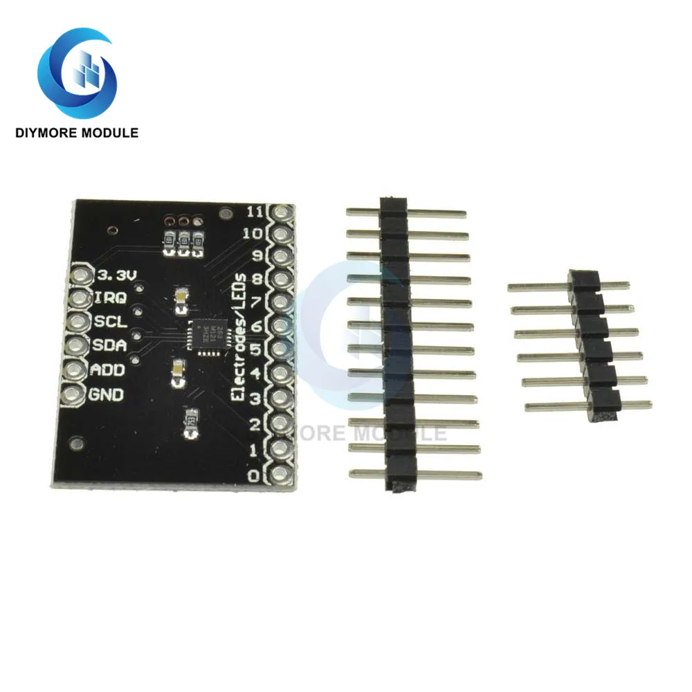MPR121 модуль контроллера емкостного сенсорного датчика I2C интерфейсная клавиатура