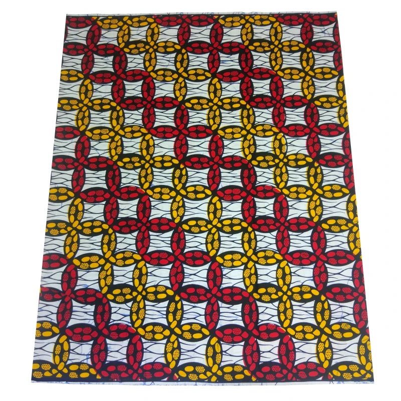 Африканский настоящий воск ткань Анкары 6 ярдов нигерийский хлопок новинка 2019