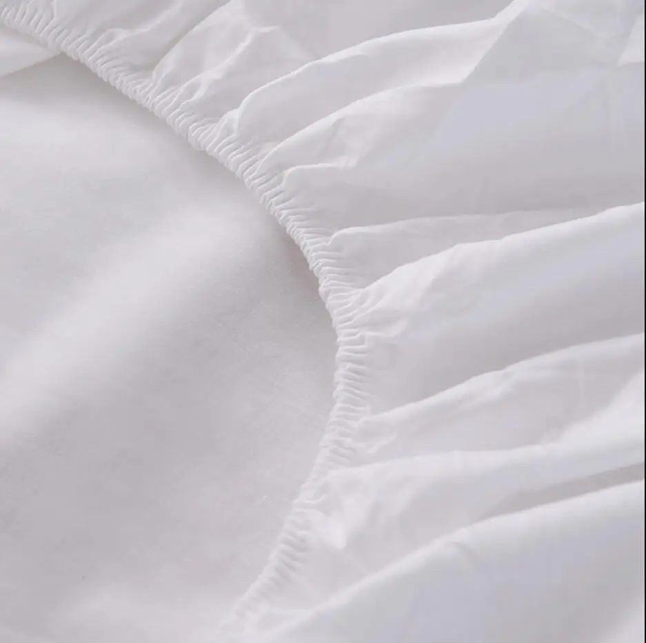 3 шт сплошной цвет 100% хлопок Круглый простыня набор круглый настраиваемый матрас