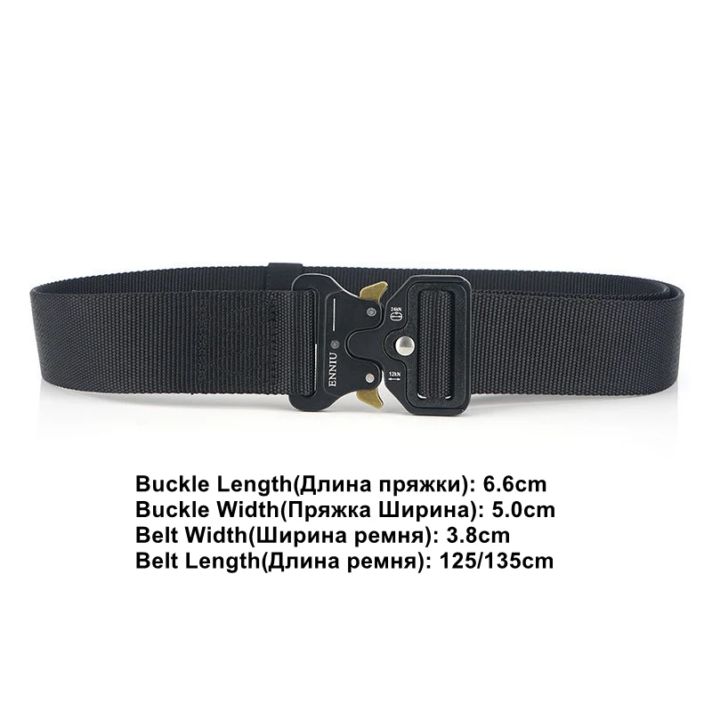 Армейский ремень тактический нейлоновый для мужчин военный США металлическая