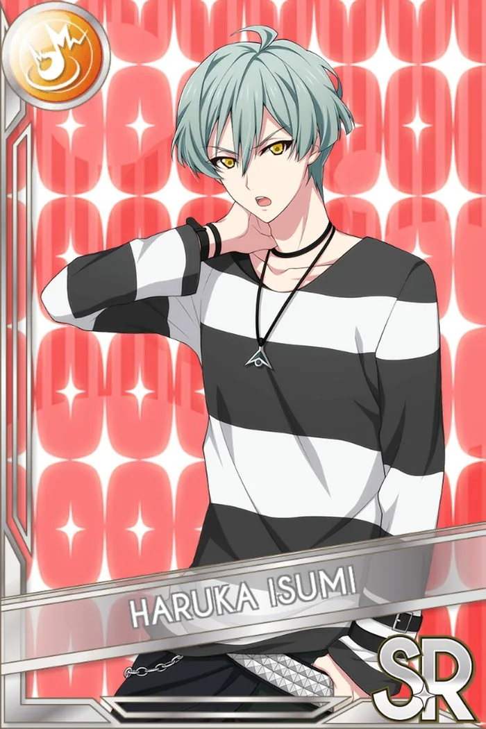IDOLiSH7 ISUMI HARUKA светильник-зеленая короткая игра ролевые игры синтетические волосы