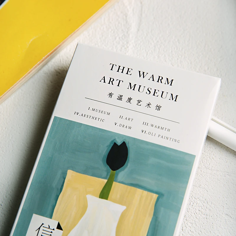 

30 Sheets Warm Oil Painting Flowers Postcard Greeting Card Message Card Birthday Gift Card Artwork Card Wall Decoration