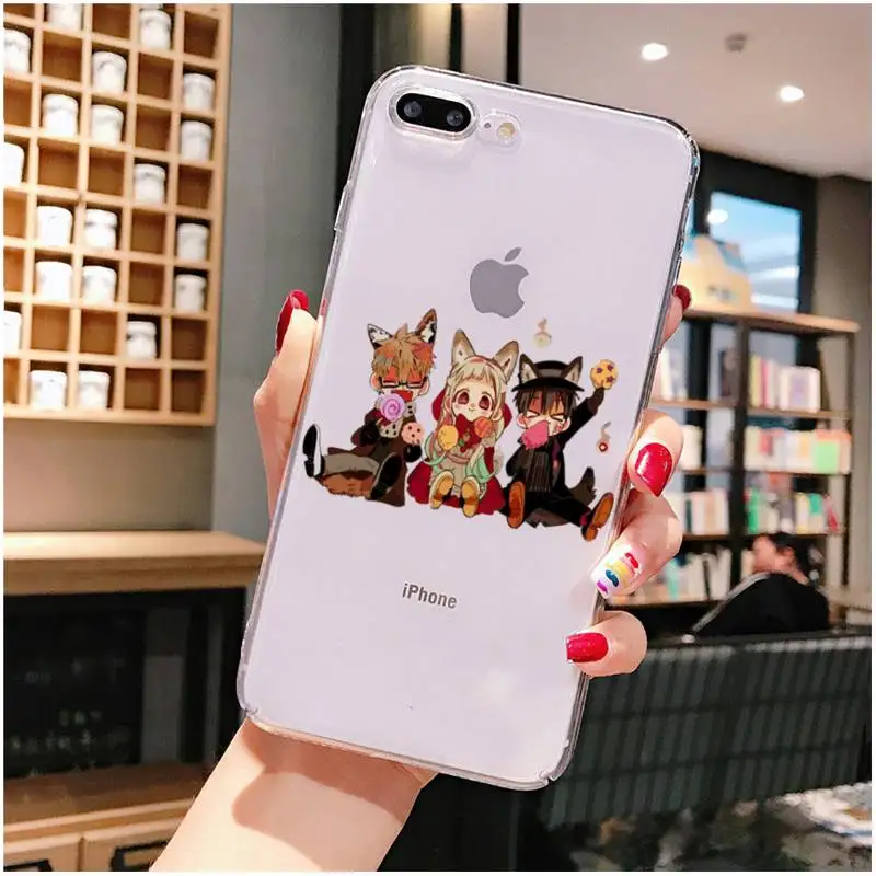 

Toilet-bound Hanako-kun Phone Case For iPhone X XS MAX 6 6s 7 7plus 8 8Plus 5 5S SE 2020 XR 11 11pro max Clear funda Cover
