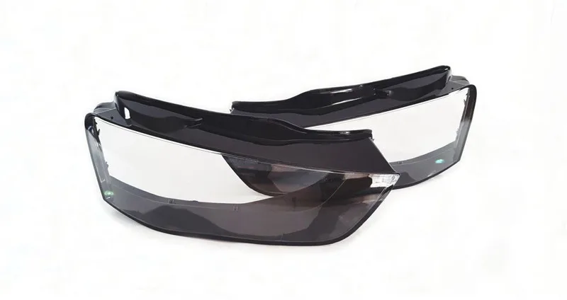 Günstig Auto Links Und Vorne Rechts Kit Abdeckung Linse Scheinwerfer Fit FÜR Audi A4L 2013-2015 2 Teile/satz