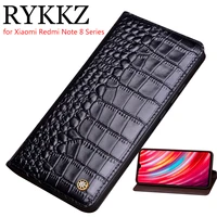 genuine leather flip case for xiaomi mi redmi note 8 cover magnetic case for redmi note 8 pro cases leather cover phone cases