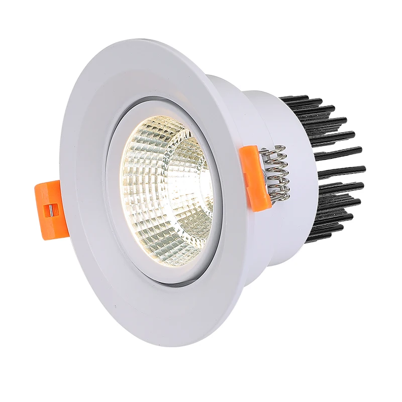 Dimmable Led downlight light Angle Adjustable COB Ceiling Spot Light 3w 5w 7w 9w 12w 15w ceiling recessed Lights AC85-265V | Лампы и