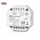 V1-H 12-48 В постоянного тока, 24 В, 36 В, 96 Вт192 Вт144 Вт192 Вт, одноцветный светодиодный диммер, бесступенчатый регулятор затемнениянажимной регулятор затемнения светодиодный светодиодной ленсветильник