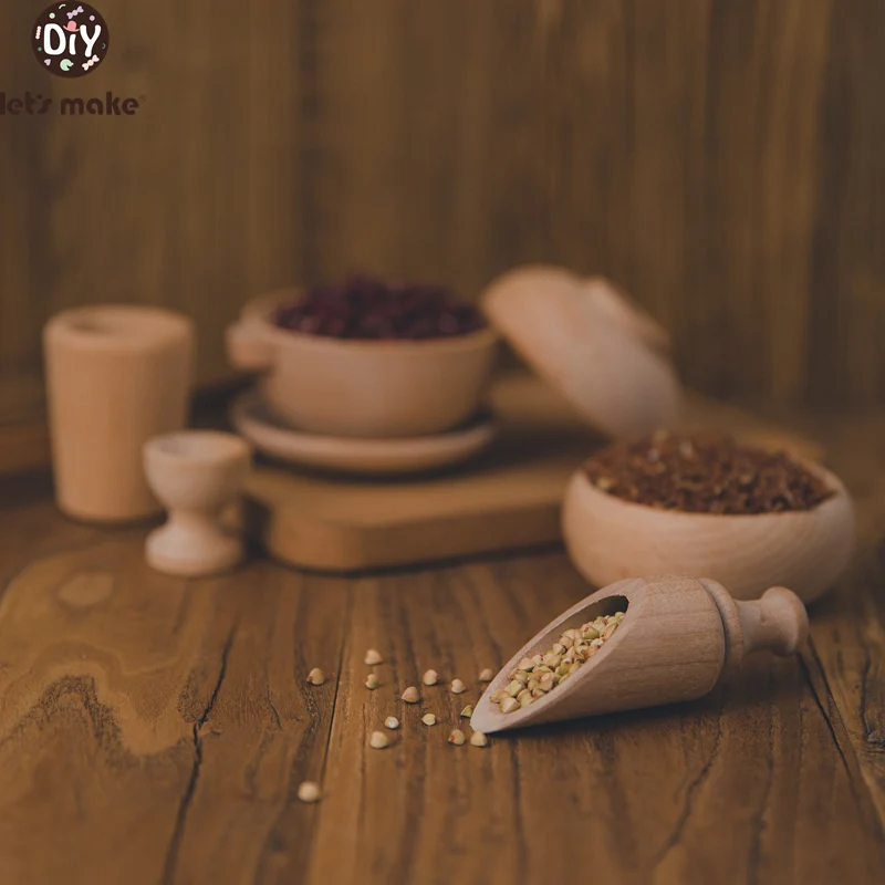 Детский набор игрушек Монтессори из Букового дерева | Игрушки и хобби