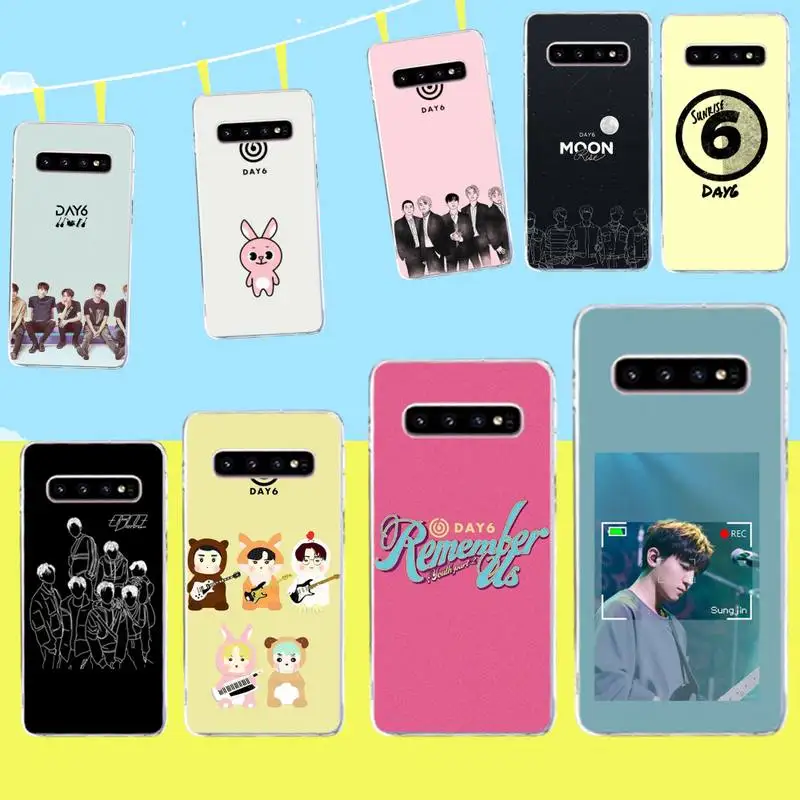 CUTEWANAN kpop day6 DIY Роскошный чехол для телефона Samsung S9 plus S5 S6 S7 edge S8 S10 | Мобильные
