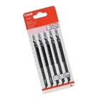 5 шт. лезвия для пилы T344D 6T-хвостовик лобзик резак Высококачественная Высокоуглеродистая сталь для древесины пластмассы инструмент для быстрой резки