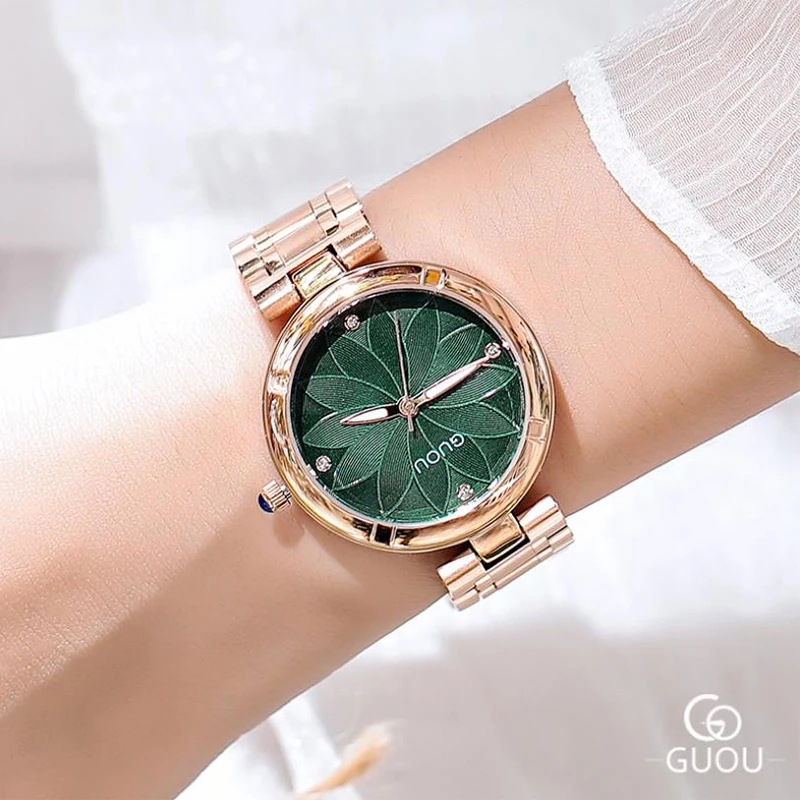 

Reloj Mujer 2019 Fashion Women Watches Lucky Flower Watch Hot Sale Ladies Watch Zegarek Damski Montre Femme Relojes Para Mujer