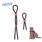 Dingye дешевые регулируемые силиконовые кольца с задержкой эрекции для мужчин, взрослые сексуальные Кольца для пениса Секс-товары секс-игрушки