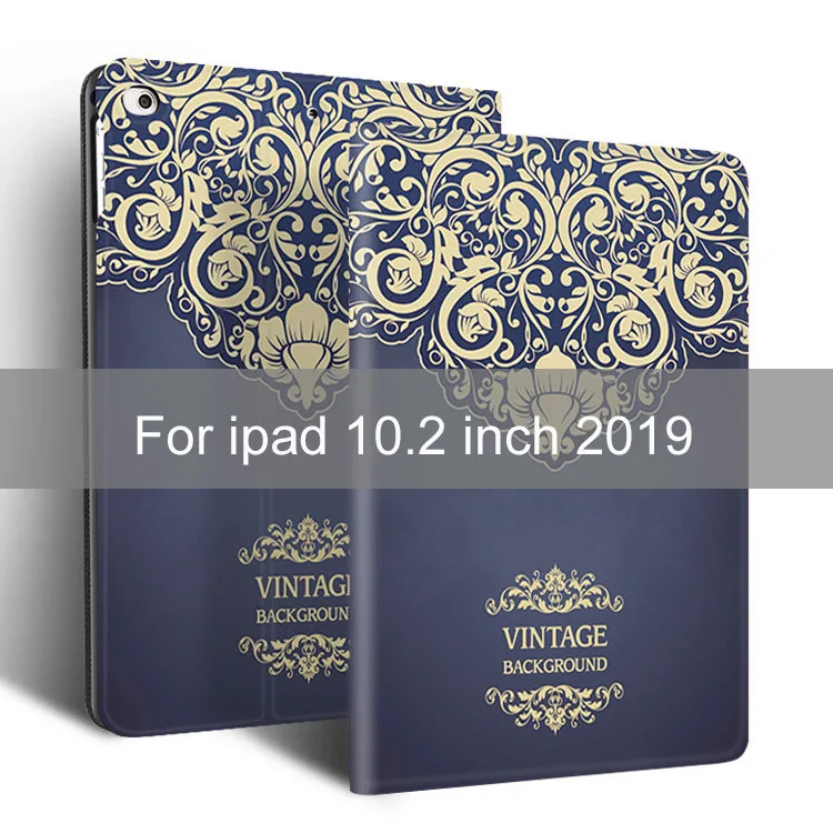 For 10.2 2019 Essidi смарт-чехол для ipad 10,2 дюймов Funda кожаный чехол для планшета ПК флип-чехол для ipad 10,2 дюймов - Цвет: For 10.2 2019