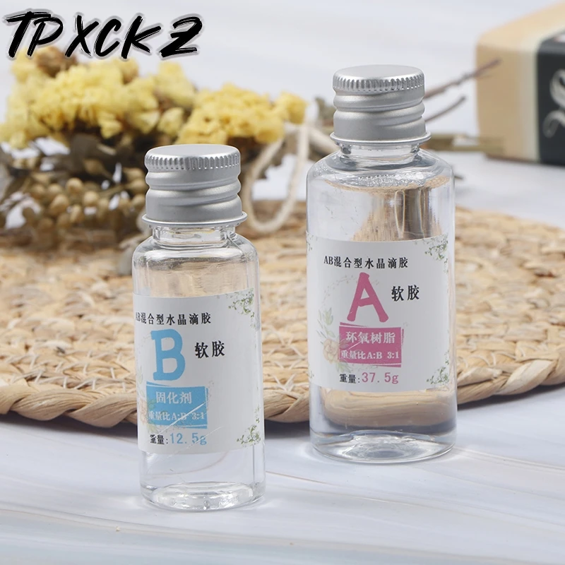 Горячая Распродажа Нетоксичная эпоксидная смола высококлейкий прозрачный AB