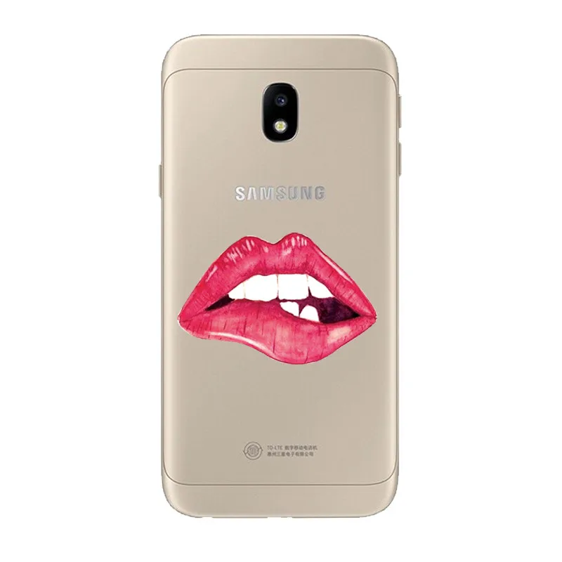 Мягкий ТПУ чехол для samsung Galaxy J3 чехол силиконовый чехол для samsung Galaxy J5 чехол для samsung j330F J530F бампер - Цвет: 16