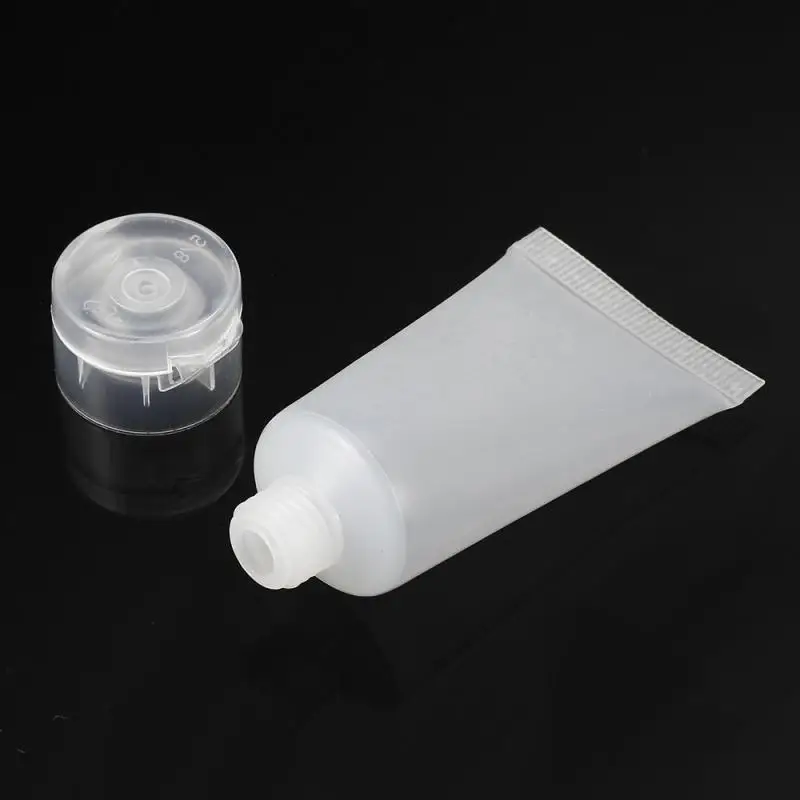 

10pcs Clear PVC Empty Refillable Cosmetic Face Lotion Container Sample Bottles Refillable Travel Bottles