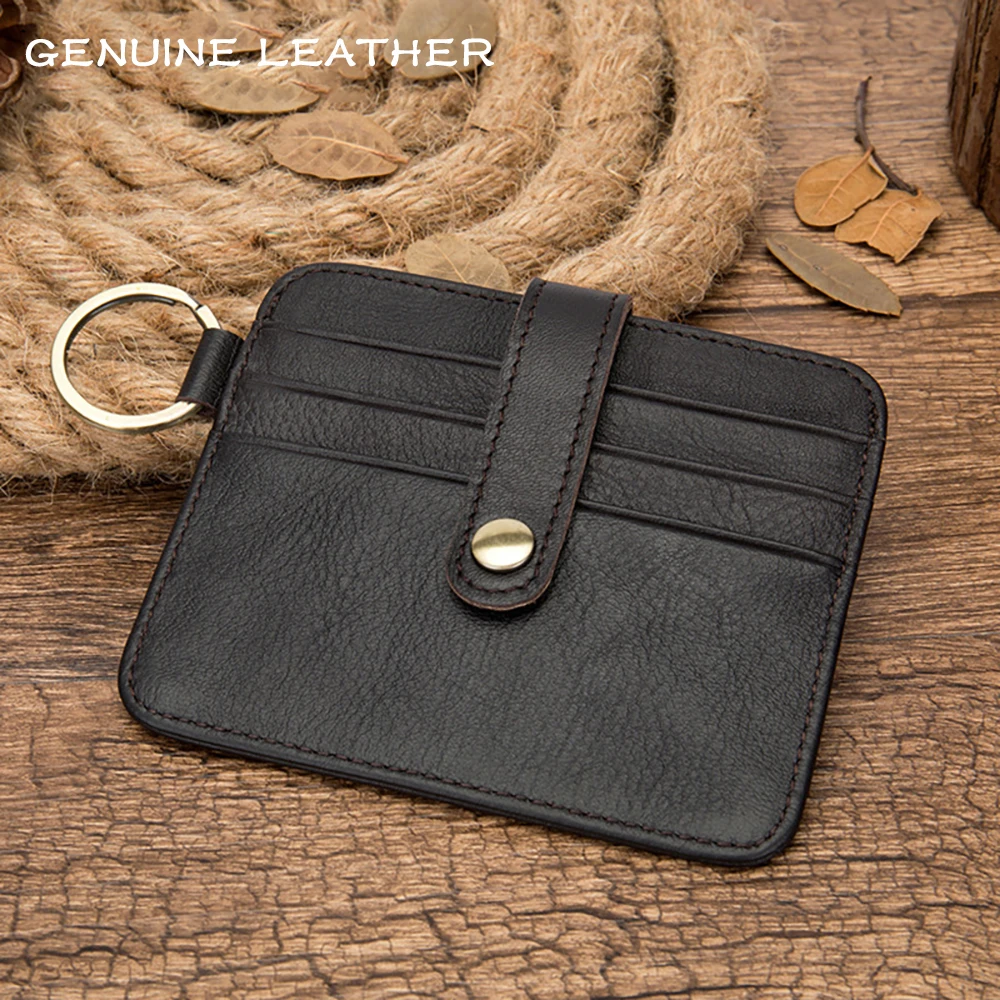 Бизнес-держатель для карт женские кошельки кредитных натуральная кожа тонкий
