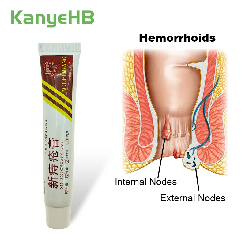 1 шт. мощный геморрой мазь трещина анальный Китайский крем внутренний внешний