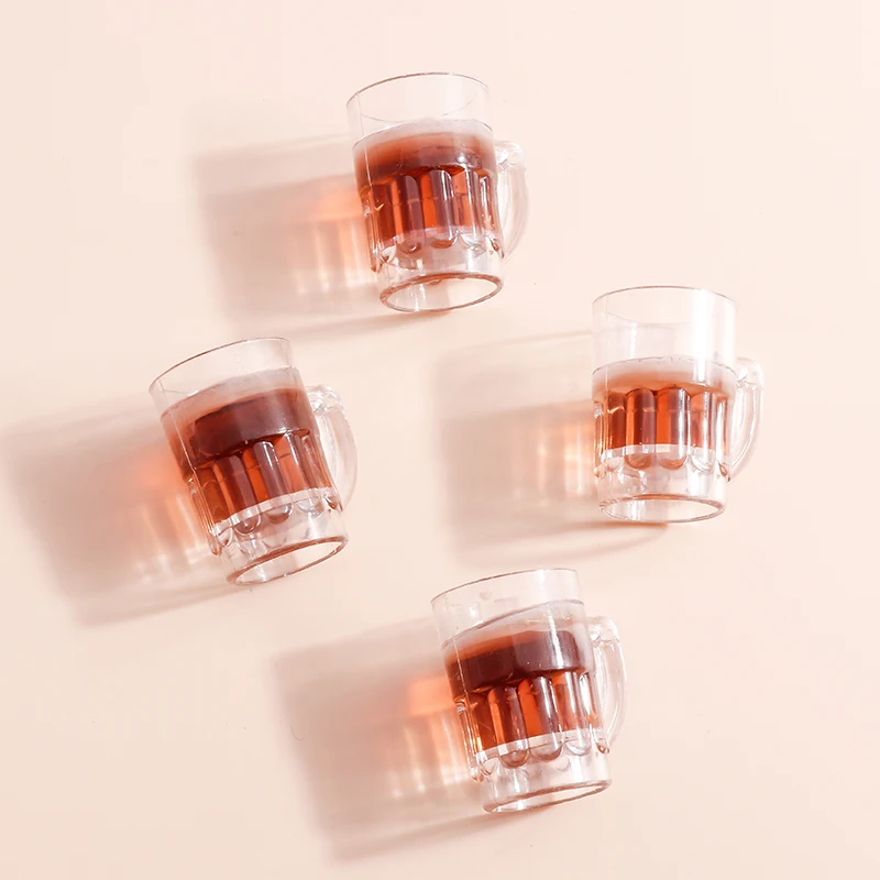 4 шт. Новые Подвески в виде чашки питьевого пива для висячих сережек брелок